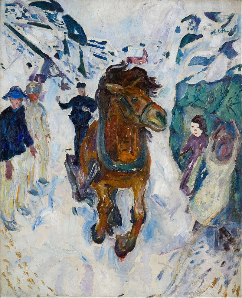 Cavallo al galoppo - 1910